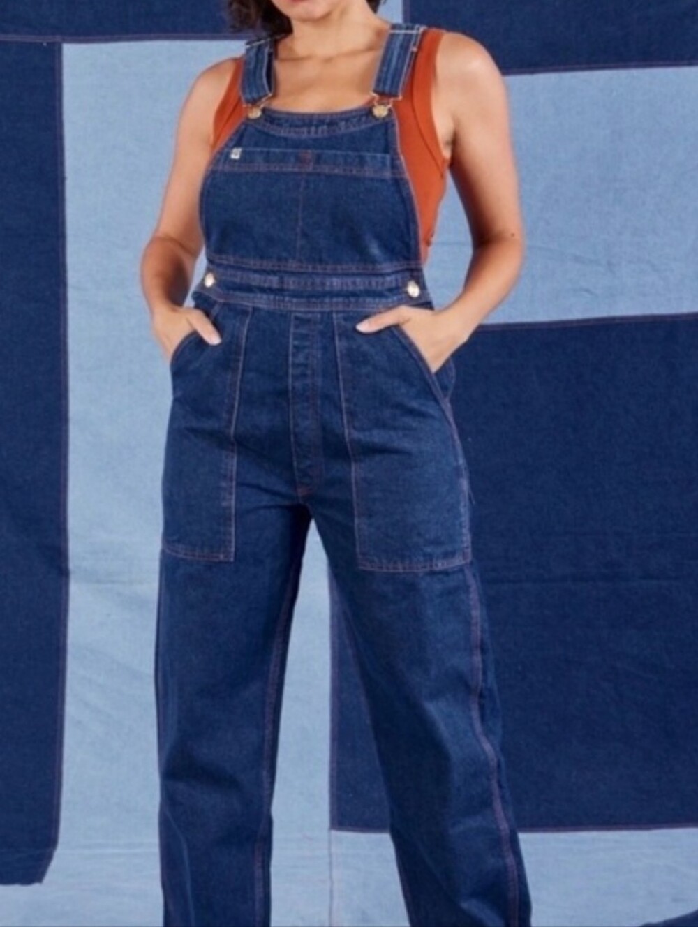 Big Bud Press Artist Togs Denim Overalls Size 2XL